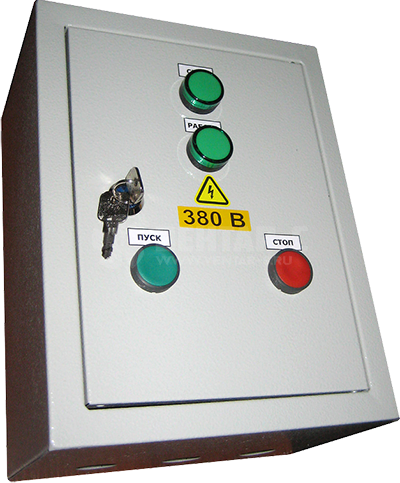 Щит управления вентилятором ЩУВ-380/4,0кВт/М