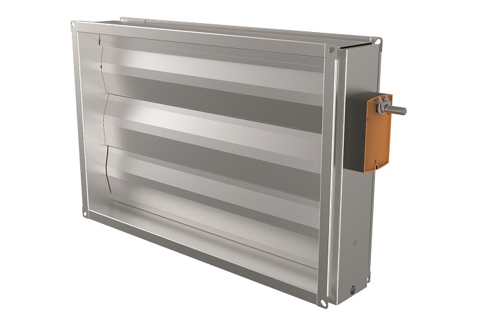 Утеплённый воздушный клапан КАНАЛ-ГЕРМИК-С