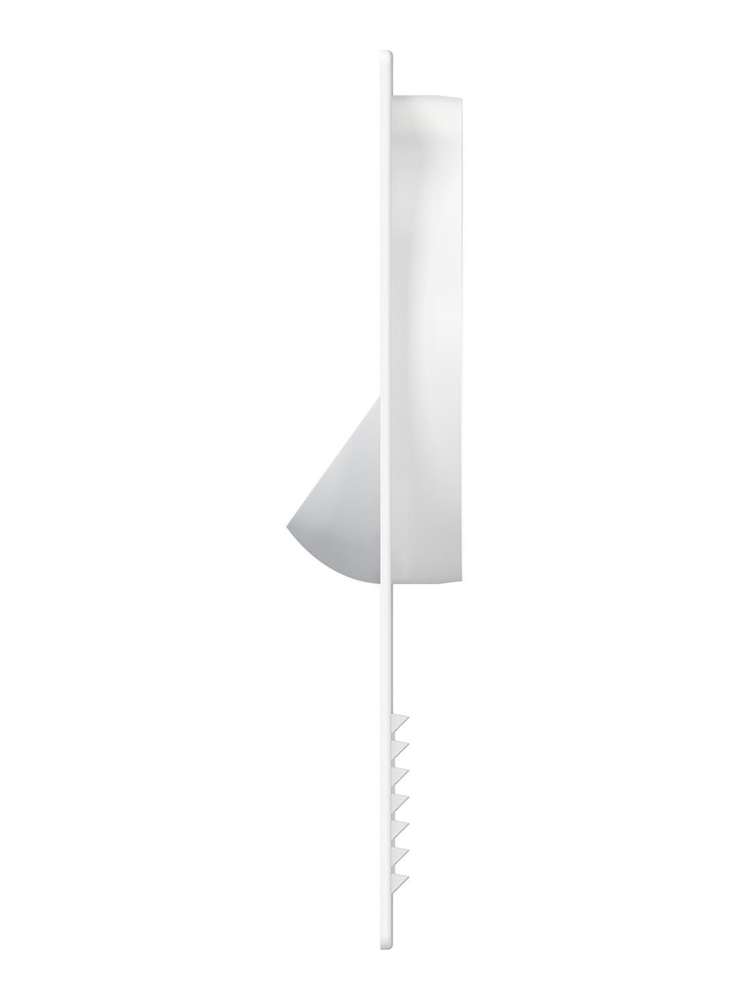 Площадка торцевая ПТПР фланец D130 решетка 180х250 пластик ERA