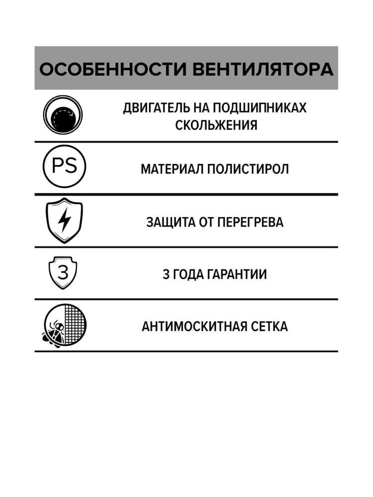 Вентилятор накладной B D125 сетка AURAMAX