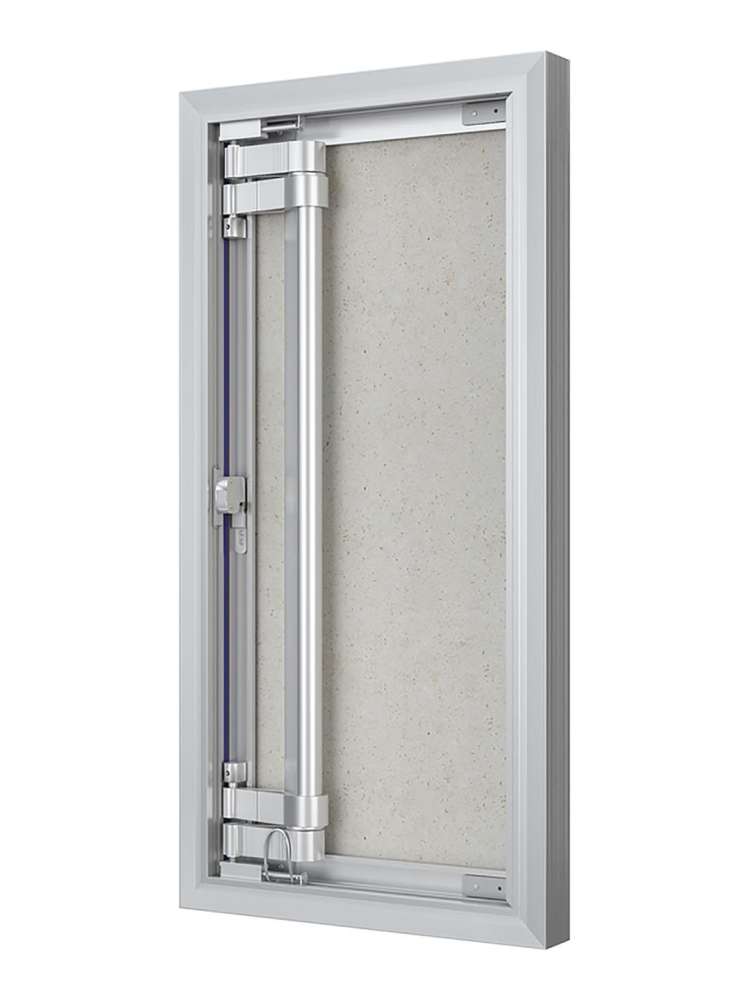 Люк ревизионный D C ERAmo Optimum 300х600 скрытый монтаж петля алюминий EVECS