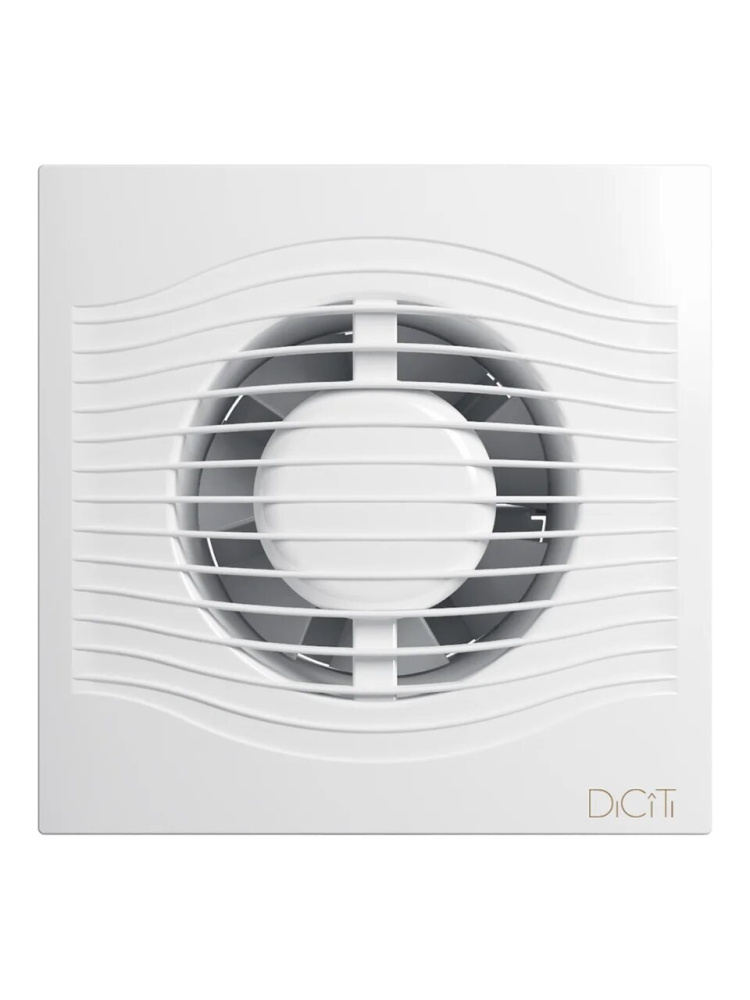 Вентилятор накладной SLIM D100 обратный клапан MRH DICITI