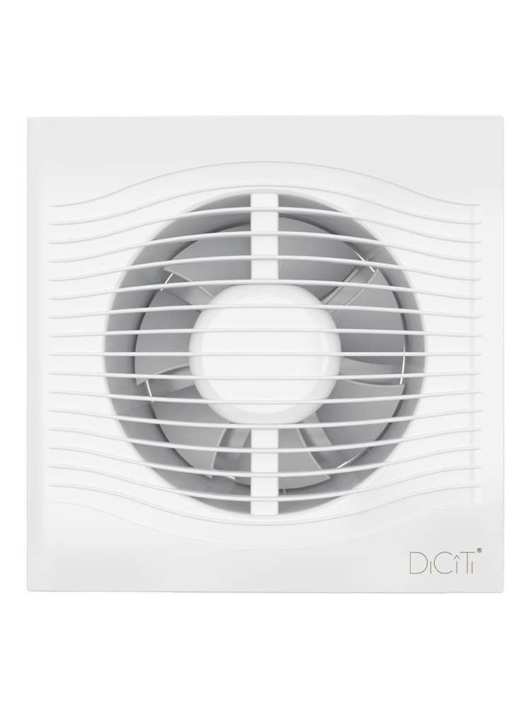 Вентилятор накладной SLIM D150 обратный клапан DICITI