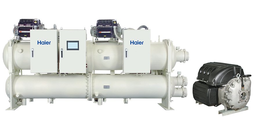 Чиллер с турбокомпрессором Haier CCWP1580MTN0000E1 с водяным охлаждением