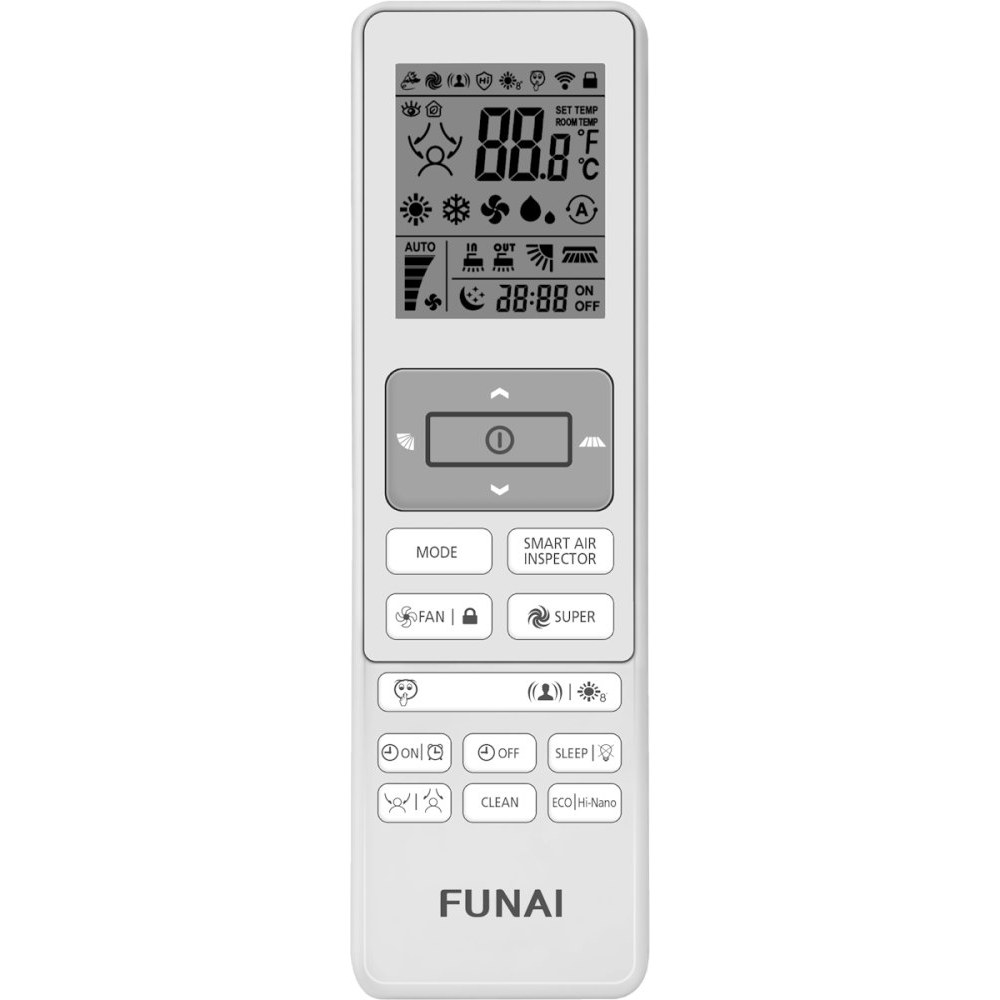 Инверторная сплит-система FUNAI EMPEROR UP SMART EYE FULL DC Inverter RAC-I-EU35HP.D01