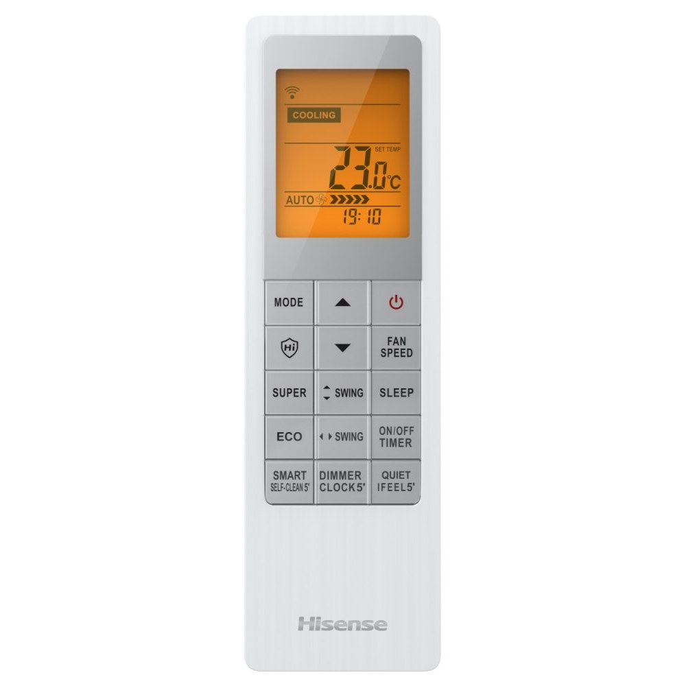 Внутренний блок мульти сплит-системы настенного типа Hisense VIBE PRO SILVER MULTI EU DC Inverter AMS-12UW4RWUHD00(S)