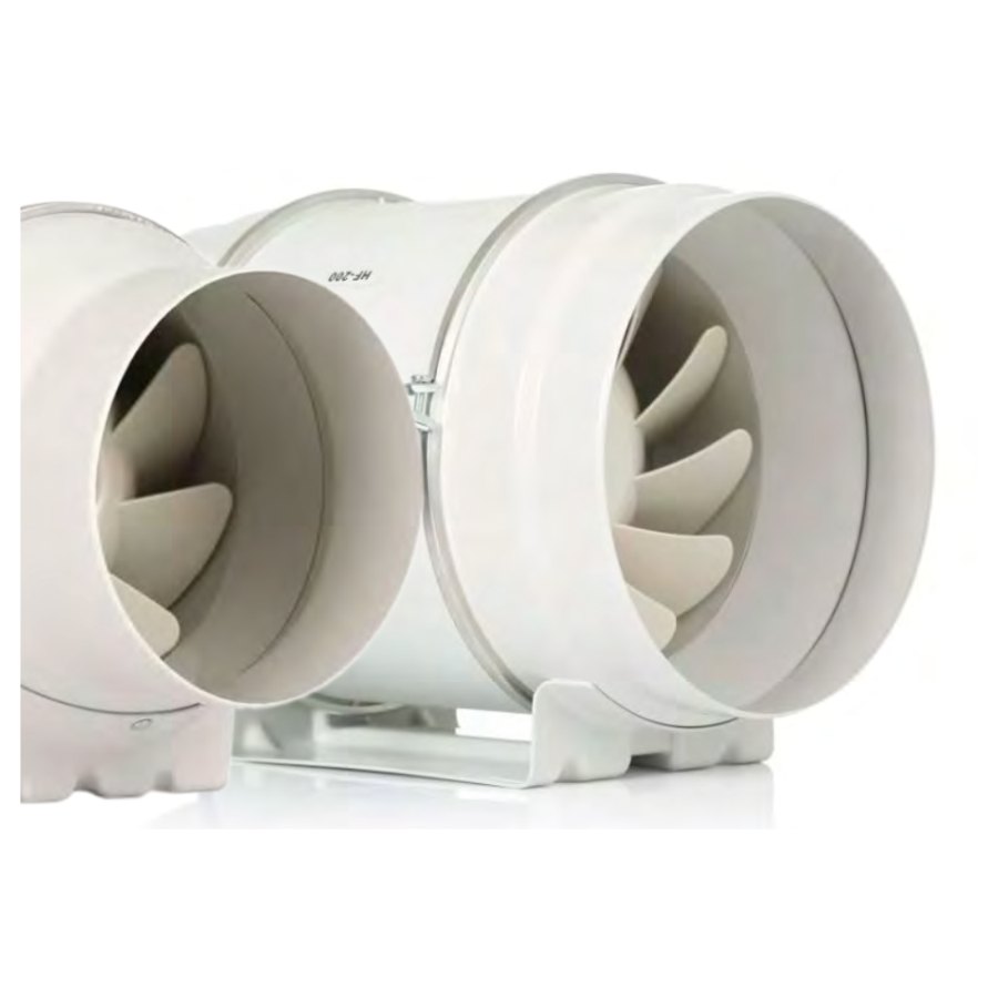 Канальный вентилятор Dastech HF-100P, Ø100 мм, 198 м³/ч Канальный вентилятор Dastech HF-100P, Ø100 мм, 198 м³/ч