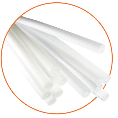 Шнур уплотнительный ТИЛИТ Базис с отверстием Ø50/27 мм (отрезок 3 м)