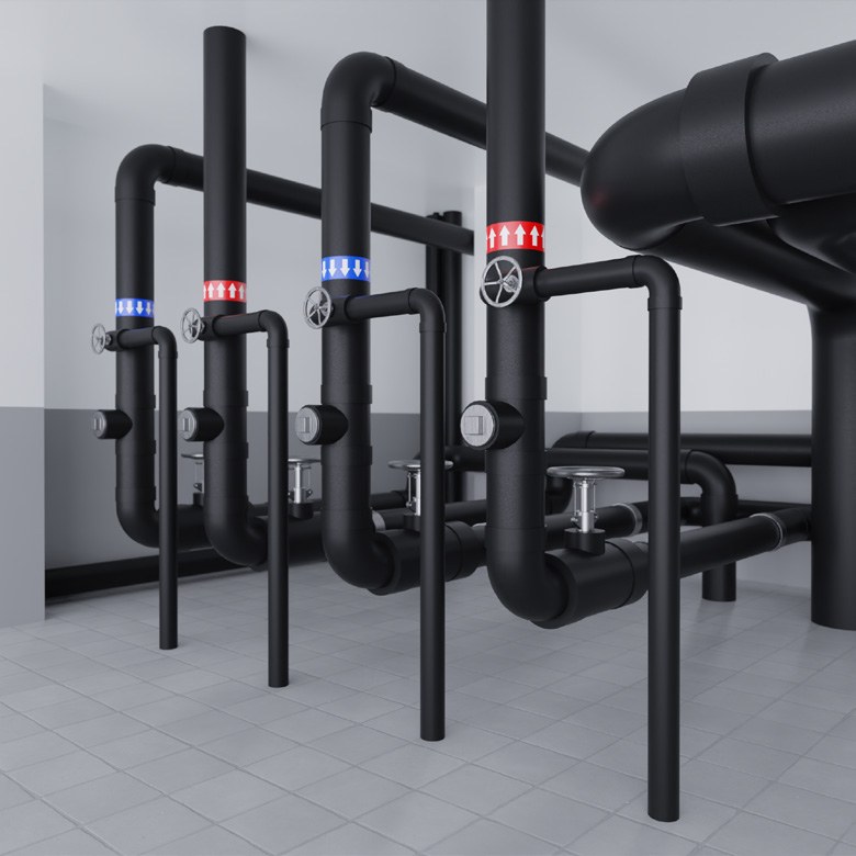 Трубка теплоизоляционная РУ-ФЛЕКС СТ 50×114 мм, 2 м