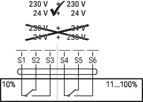 EF24A-SR-S2 — Вспомогательный переключатель